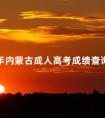 2024年内蒙古成人高考成绩查询时间是多久