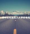 初中文化报成人大学好考吗