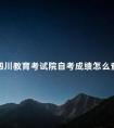 四川教育考试院自考成绩怎么查询