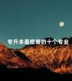 专升本最吃香的十个专业