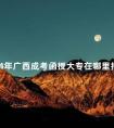 2024年广西成考函授大专在哪里报名
