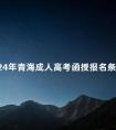 2024年青海成人高考函授报名条件