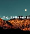 上海成人高考什么专业前景好