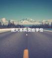 成人本科没给学位