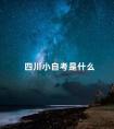 四川小自考是什么