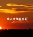 成人大学有多好