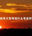 成考大专考选什么专业好考