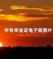 中专毕业证电子版图片