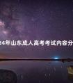 2024年山东成人高考考试内容分享