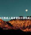 2024江西成人高考录取分数线是多少