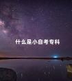 什么是小自考专科