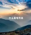 什么是专升本