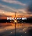 新疆成人本科查询