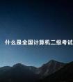 什么是全国计算机二级考试