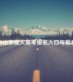 2024山东成人高考报名入口与报名时间