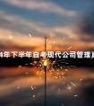 2024年下半年自考现代公司管理真题分享