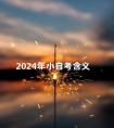 2024年小自考含义