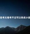 大自考太难考不过可以转成小自考吗