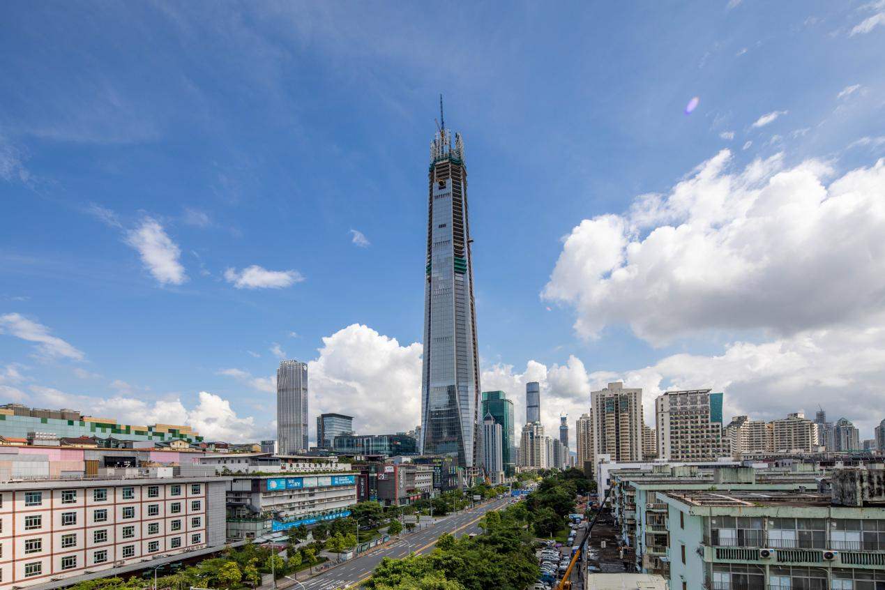 深圳在建第一高楼预计今年12月竣工