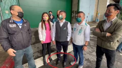 蒋万安陈时中黄珊珊被指勘灾像赛跑