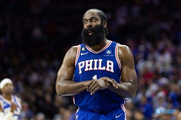 哈登生涯30+次数升至NBA历史第14
