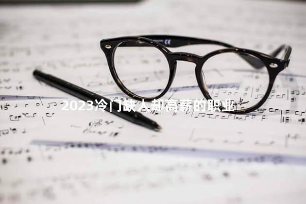2023冷门缺人却高薪的职业
