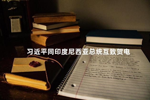 习近平同印度尼西亚总统互致贺电