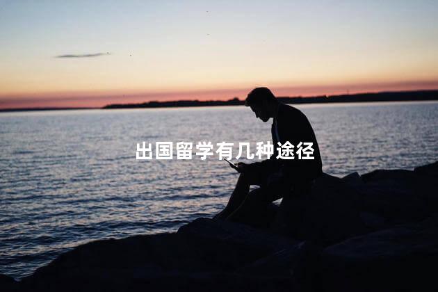出国留学有几种途径
