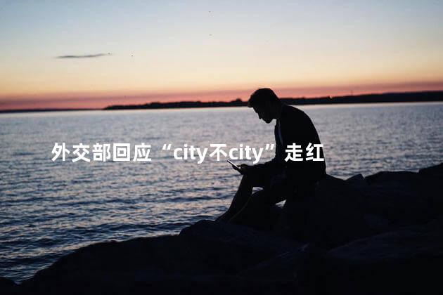 外交部回应“city不city”走红