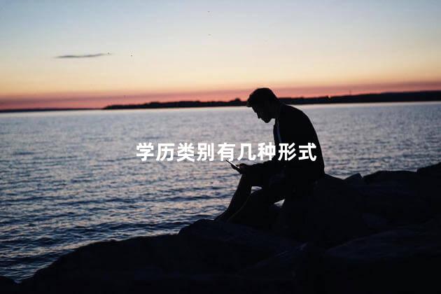 学历类别有几种形式