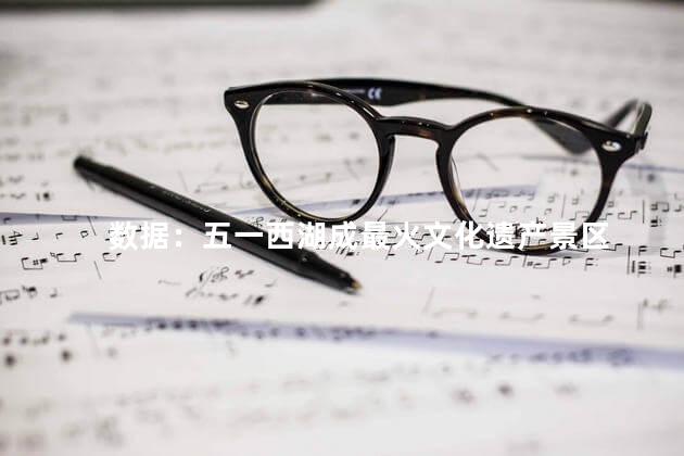 数据：五一西湖成最火文化遗产景区