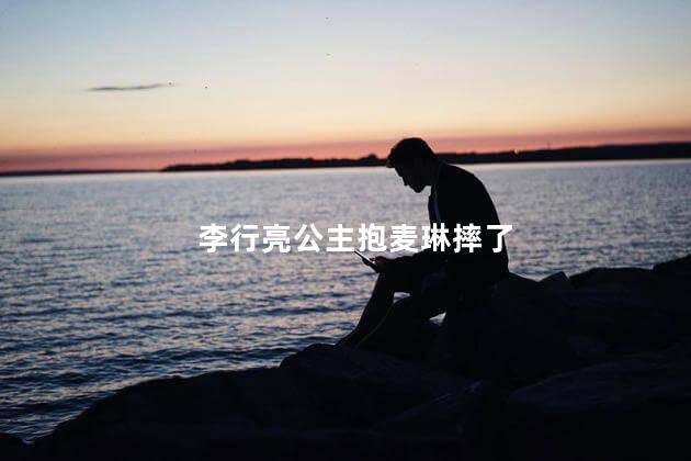 李行亮公主抱麦琳摔了