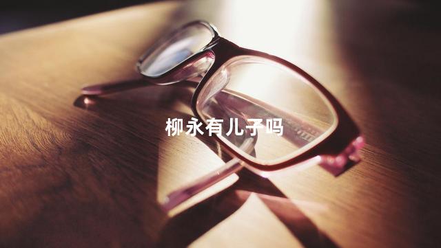 柳永有儿子吗