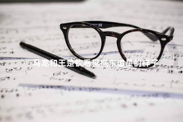 马龙和王楚钦看樊振东追星的样子